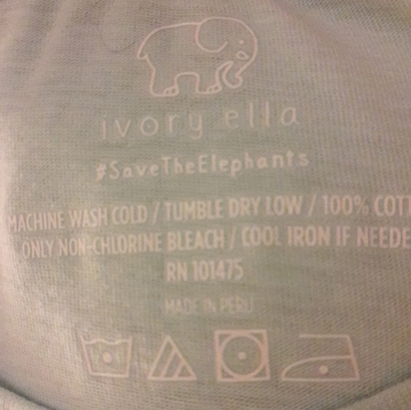 Women's Ivory Ella tee - Picture 3 of 5